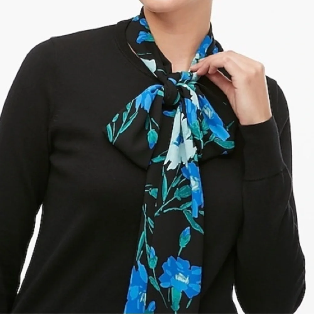 J. Crew Scarf Pullover Sweater Size XS NEW